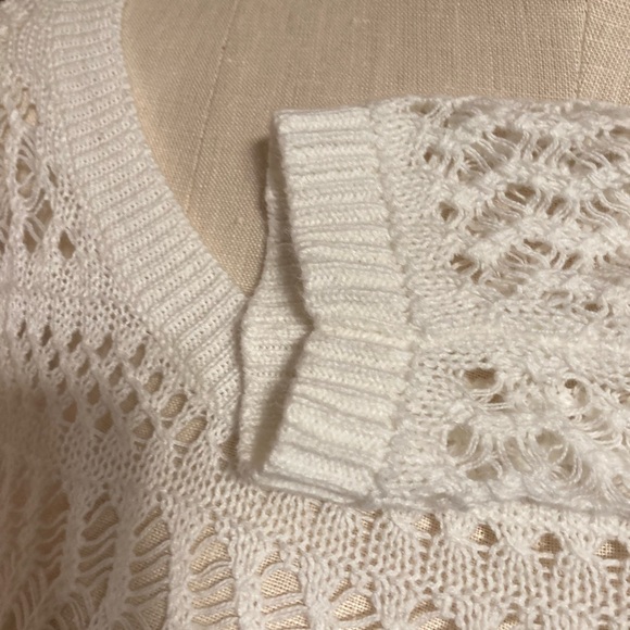 Women’s 1x ivory sweater - Picture 3 of 6